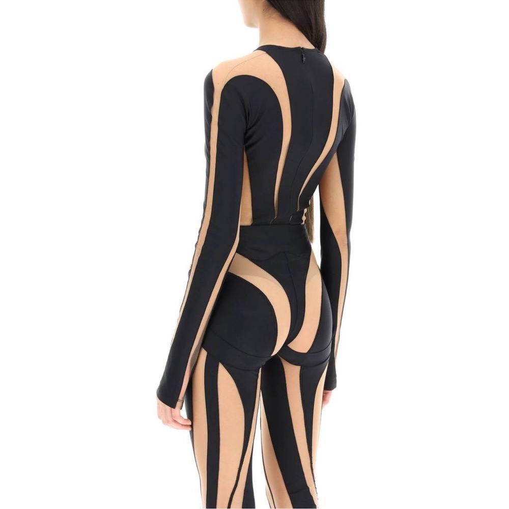 Mugler H&M Bodysuit Top M Medium New - Picture 2 of 12